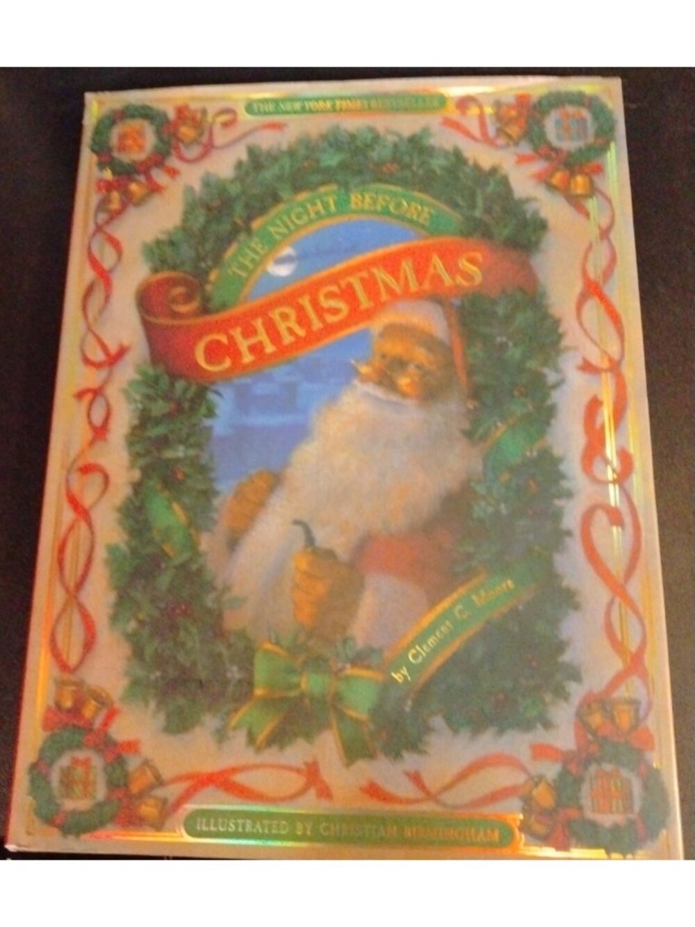 The Night Before Christmas Book Illustrated NY Times Bestseller Clement C Moore